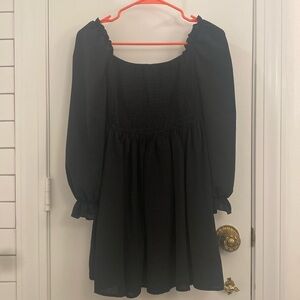 black dress